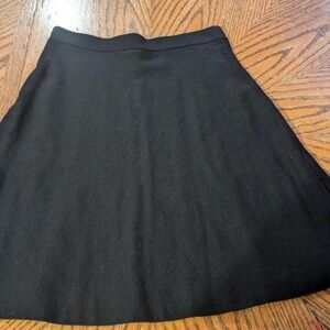 And Taylor‎ small black mini skirt with preppy touch